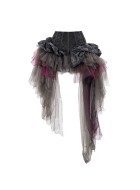 Blood Supply Legacy of the Undead Asymmetric Tulle Skirt(Full Payment Without Shipping)